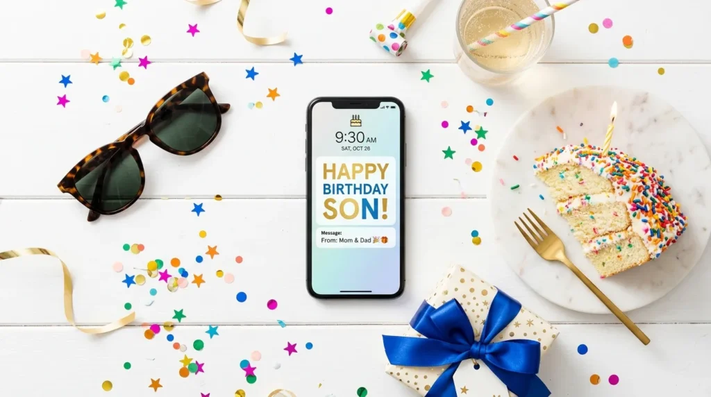 Birthday Wishes to Son From Mother for Social Media Captions