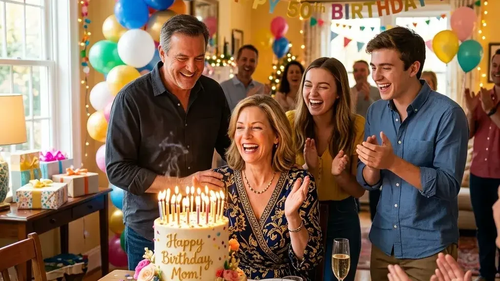 Celebration birthday wishes for a mother