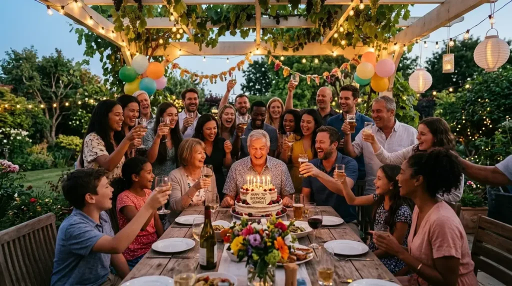 Celebration Birthday Wishes for Father in Law