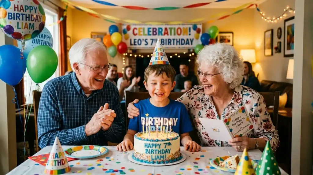 Celebration Grandson Birthday Wishes from Grandparents