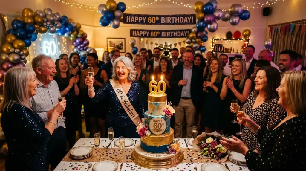 Celebration happy 60th birthday wishes