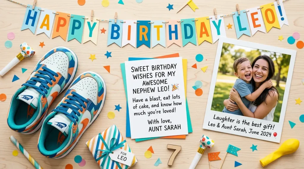 Sweet Birthday Wishes for a Nephew from Aunt