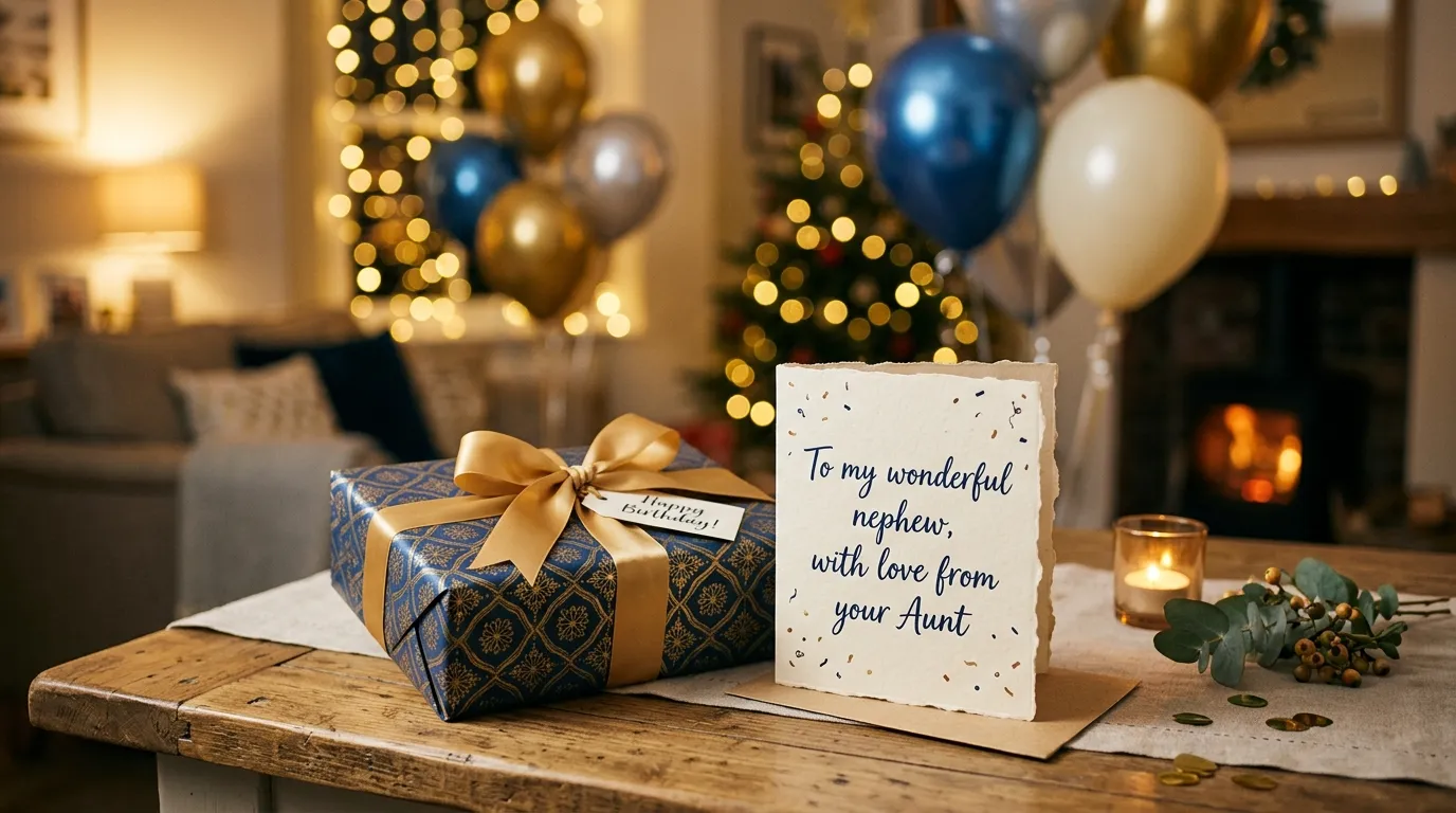 Birthday Wishes for a Nephew from Aunt