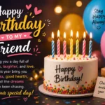 Birthday Wishes for Friend