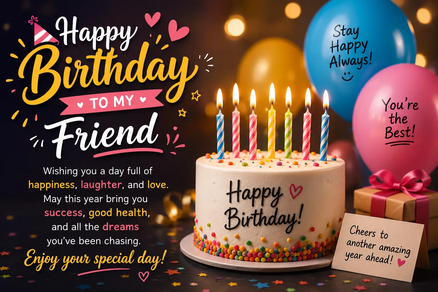 Birthday Wishes for Friend