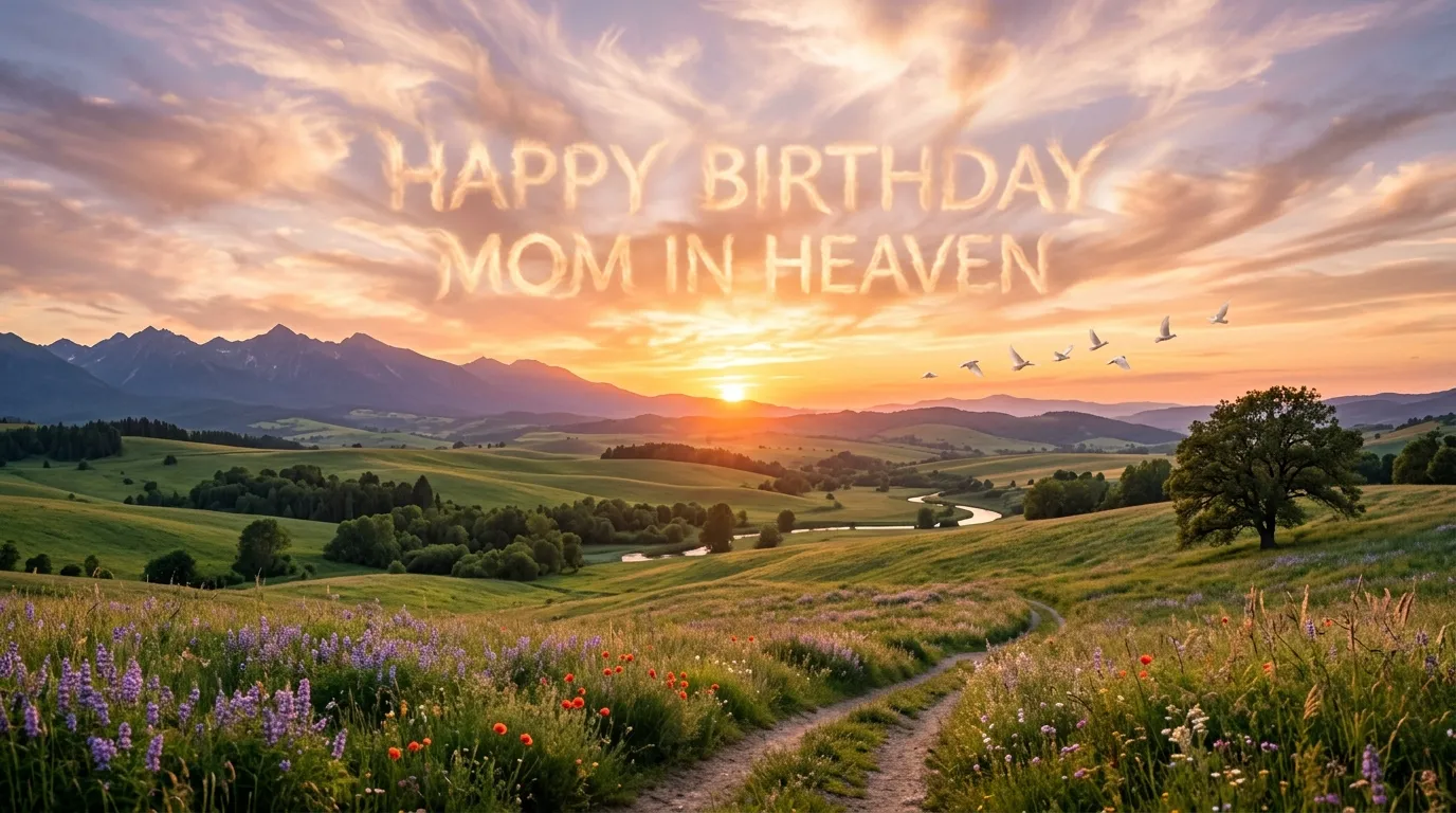 Birthday Wishes for Mom in Heaven