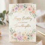 Birthday Wishes to Granddaughter