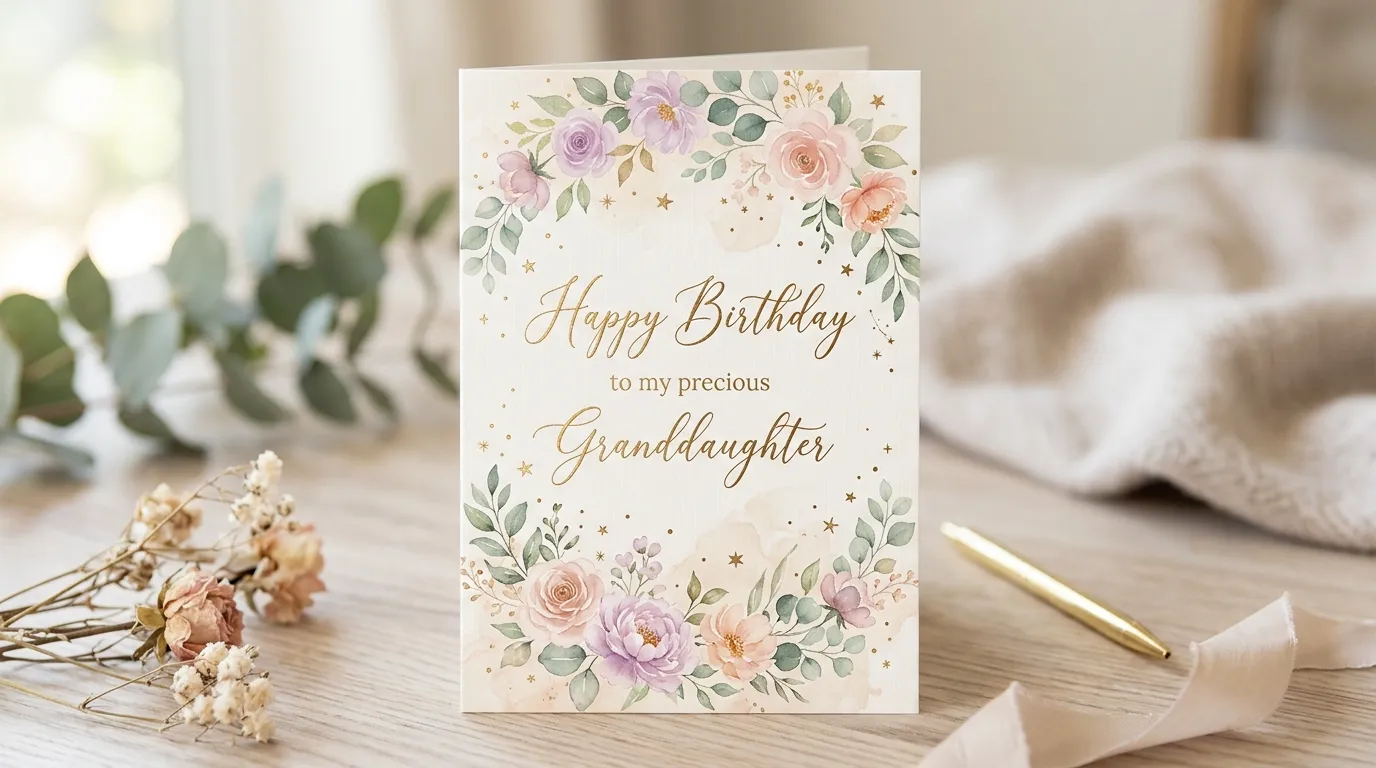 Birthday Wishes to Granddaughter