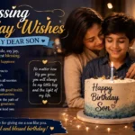 Blessing Birthday Wishes for Son