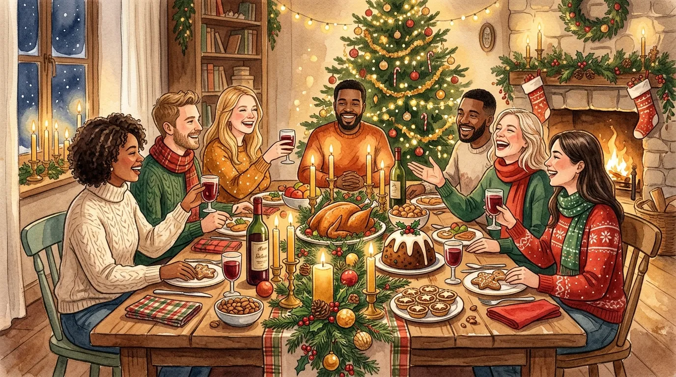 friends christmas wishes