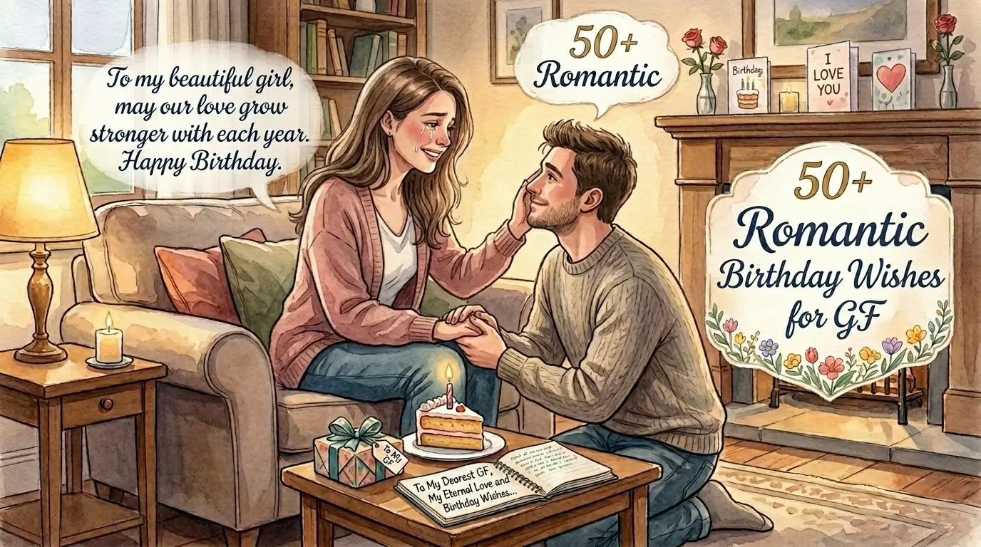 romantic Birthday Wishes for GF